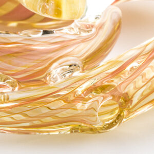 Twisted Stripe Round Glass Spoon Hand Pipe | For Sale | Free NZ Shipping