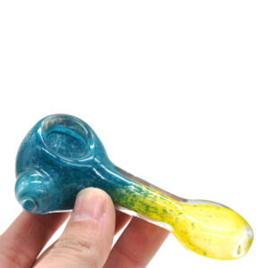 Two-Toned Glass Tobacco Pipe | Weed Bowls For Sale | Free NZ Shipping