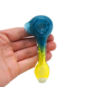 Two-Toned Glass Tobacco Pipe | Weed Bowls For Sale | Free NZ Shipping