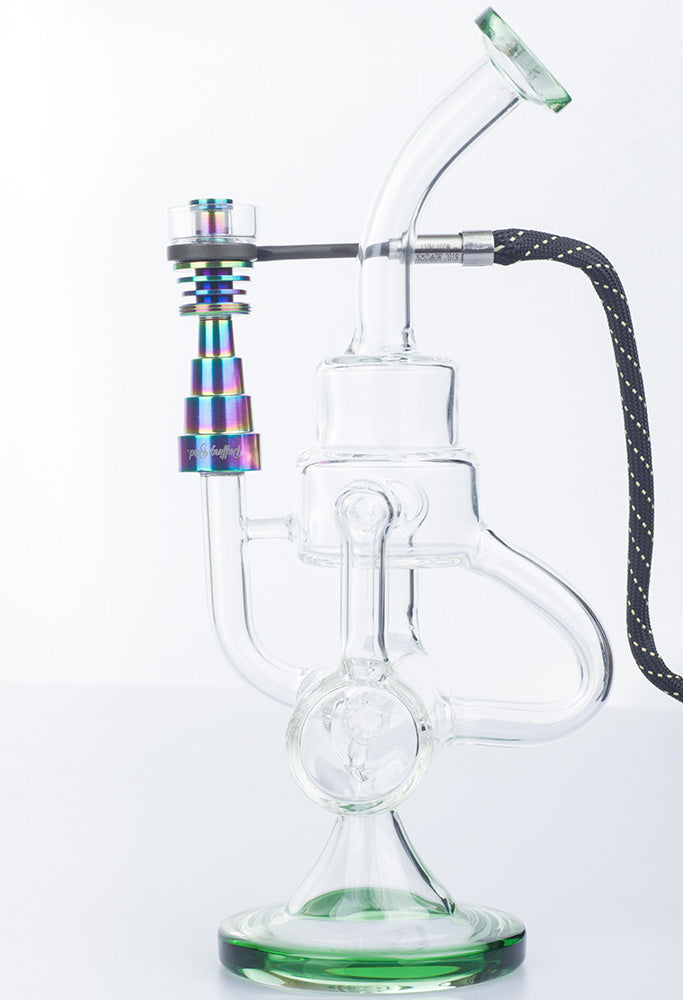 Hybrid Universal Titanium Banger For 10mm Flat E-Nail Heating Coil | Enail Dab Kit Replacements/Accessories For Sale | Puffing Bird | Online Headshop