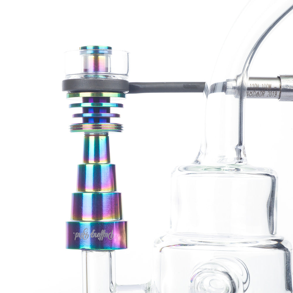 Hybrid Universal Titanium Banger For 10mm Flat E-Nail Heating Coil | Enail Dab Kit Replacements/Accessories For Sale | Puffing Bird | Online Headshop