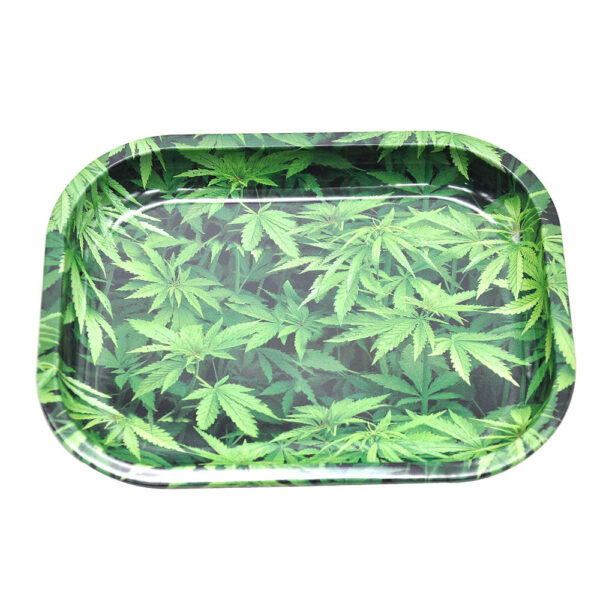 Weed Leaves Theme Rolling Tray  Best Rolling Trays For Sale  PB