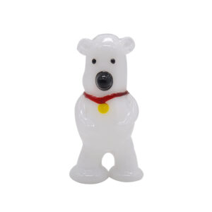 White Bear Novelty Glass Pipe | Weed Bowls For Sale | Free NZ Shipping