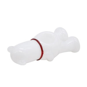 White Bear Novelty Glass Pipe | Weed Bowls For Sale | Free NZ Shipping