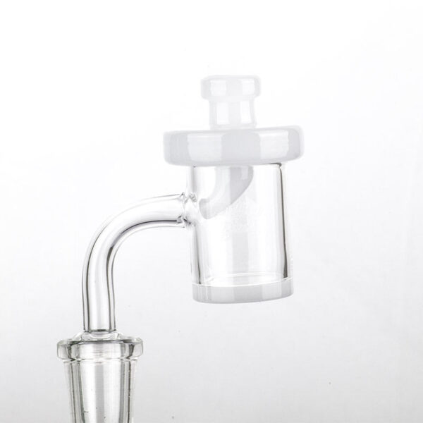 White Disc Glass Carb Cap For Sale  For Quartz Banger  Free NZ Shipping