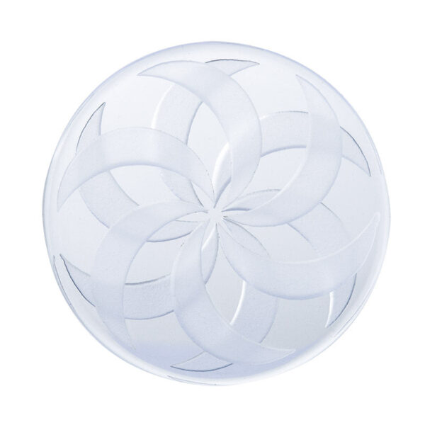 White Vortex Quartz Channel Cap 40mm | For Sale | Free NZ Shipping