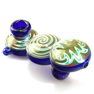 Wig Wag Glass Portable Spoon Pipe | Weed Bowls For Sale |Free NZ Shipping