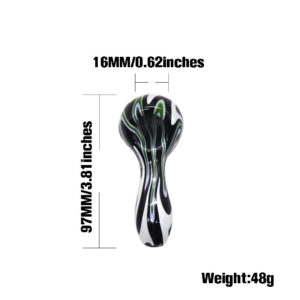 Wigwag Handmade Glass Spoon Pipe | Weed Bowls For Sale | Free NZ Shipping