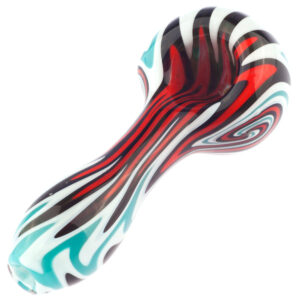 Wigwag Patent Heady Glass Spoon Pipe | Pipes For Sale | Free NZ Shipping