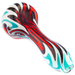 Wigwag Patent Heady Glass Spoon Pipe | Pipes For Sale | Free NZ Shipping