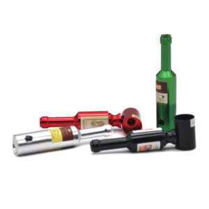 Wine Bottle Novelty Weed Pipe | Glass Pipes For Sale | Free NZ Shipping