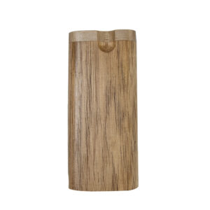 Wooden Dugout W Cigarette Shape One Hitter Pipe  Free NZ Shipping