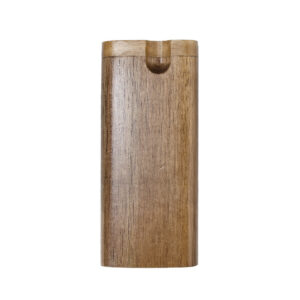 Wooden Dugout W Cigarette Shape One Hitter Pipe  Free NZ Shipping