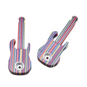 Wooden Guitar Portable Weed Bowl/Glass Pipes For Sale | Free NZ Shipping