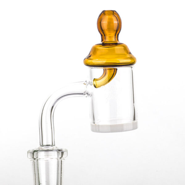 Yellow Glass Dab Carb Cap For Sale  For Quartz Banger  Free NZ Shipping