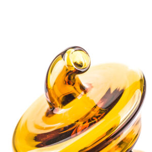 Yellow Glass Dab Carb Cap For Sale  For Quartz Banger  Free NZ Shipping
