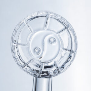 Yinyang Pattern Base Quartz Banger - Novelty Dab Nails For Sale - Puffing Bird - Online Headshop - Free NZ Shipping