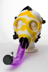 Silicone Gas Mask acrylic bong