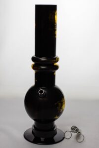 12" Mushroom Pattern Acrylic Cheap Bong For Sale | Free NZ Shipping
