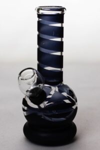 6″ glass water bong