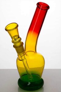 7″ glass water bong with bowl stem