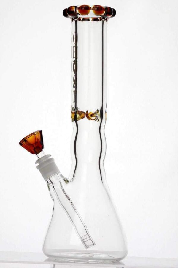 14"  Color Beaker Water Glass Bong | Bongs For Sale | Free NZ Shipping