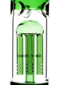 18" Volcano Colored Glass Bong | Best Bongs For Sale | Free NZ Shipping