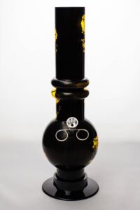 12" Mushroom Pattern Acrylic Cheap Bong For Sale | Free NZ Shipping