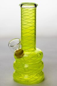 6″ glass water bong