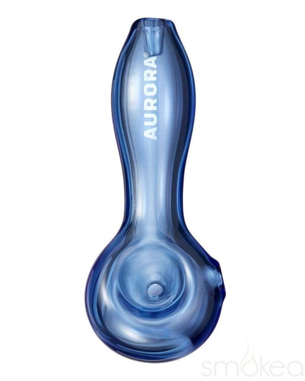 Aurora Classic Spoon Hand Pipe | Glass Smoking Pipes | Marijuana Bowl