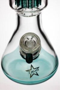 18" Genie Colored Bottom Water Glass Bong | Best Bongs | Free NZ Shipping