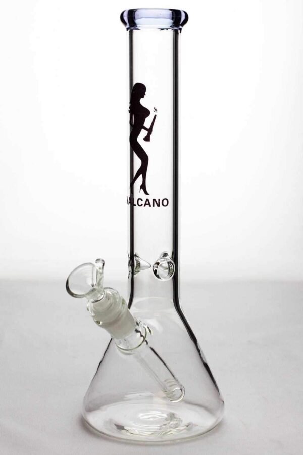 11.5″ Valcano beaker glass water bong