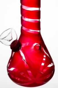 6″ glass water bong
