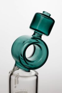 12″ infyniti glass honey comb and shower head diffuser recycled bong