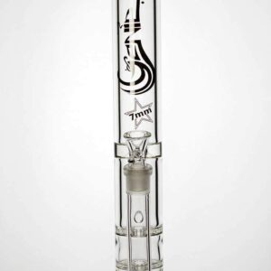 15" Double Flat Glass Water Bong | Bongs For Sale | Free NZ Shipping