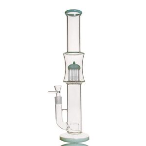 16 inch Bong with Flower of Life perc to Arm tree perc 18.8mm