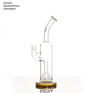 13" Glass Bong with SOL Perc | Cheap Bongs For Sale | Free NZ Shipping