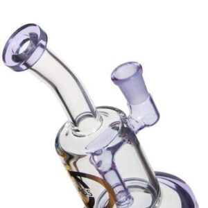 7 inch Dab Rig with grided Perc 14.5mm