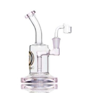 7 inch Dab Rig with grided Perc 14.5mm