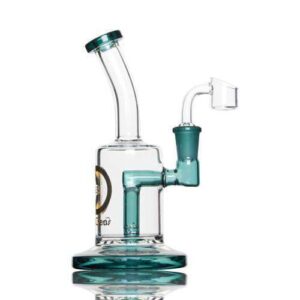 7 inch Dab Rig with grided Perc 14.5mm