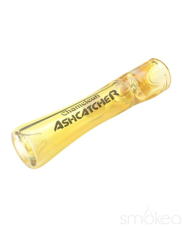 Chameleon Glass Ashcatcher Chillum Pipe | Glass Pipes | Smoking Bowls