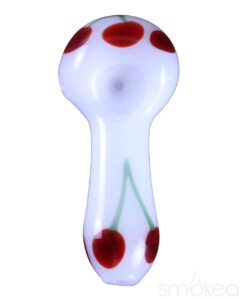 Chameleon Glass Bing-er Cherry Hand Pipe | Weed Pipe | Smoking Bowls