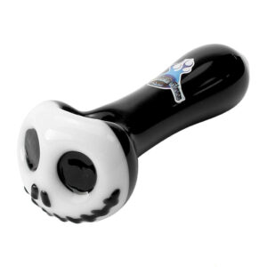 Chameleon Glass Skellington Spoon Hand Pipe | Glass Pipes | Weed Bowl