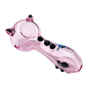 Chameleon Glass Snapchat Kitty Hand Pipe | Glass Pipes | Smoking Bowl