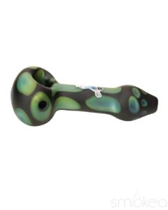 Chameleon Glass Tortoise Shell Glass Hand Pot Pipe | Marijuana Bowl