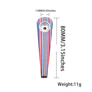 Colorful Wooden Portable Pipe | Hand Pipes For Sale | Free NZ Shipping