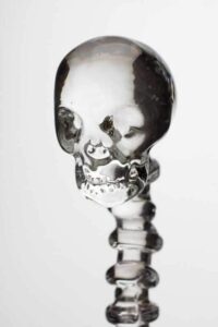 Skull Shape Glass Dabber | Buy Dab Tools Online | Free NZ Shipping