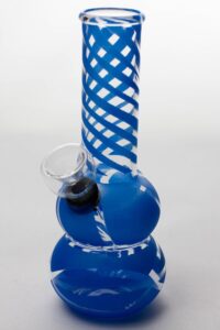 6" Double Beaker Water Glass Bong | Bongs For Sale | Free NZ Shipping