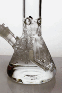 11.5″ Valcano beaker glass water bong