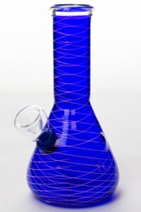 6″ glass water bong